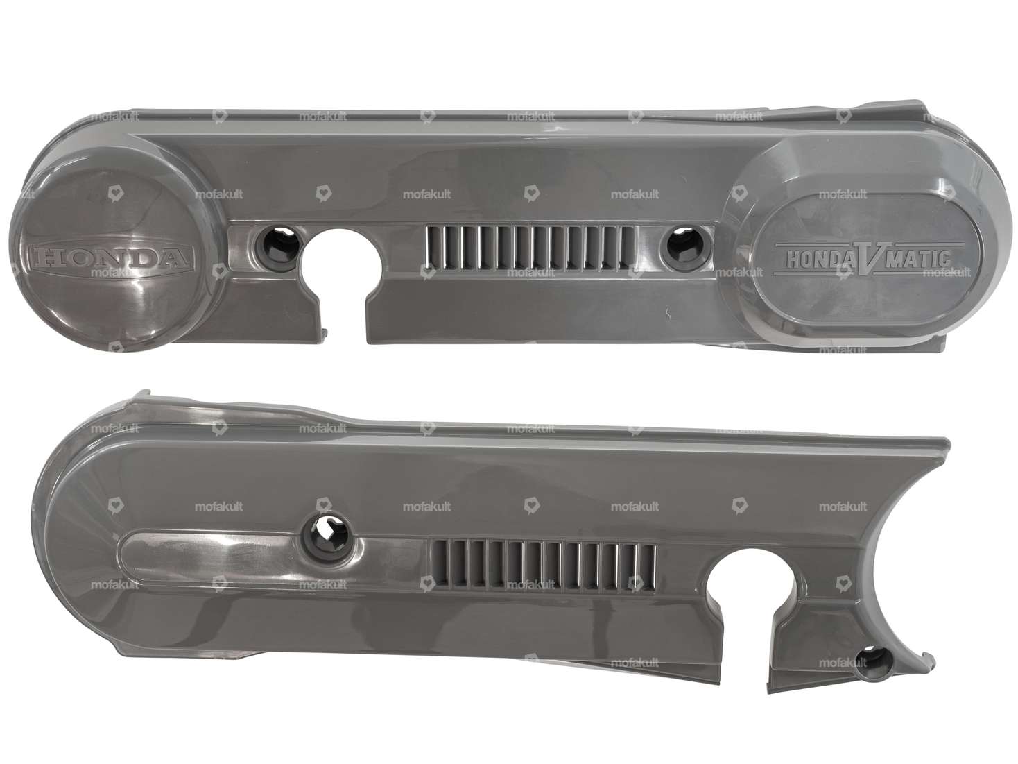 Side protectors gray | Honda Camino (Hobbit) PA50 Carousel Image 1