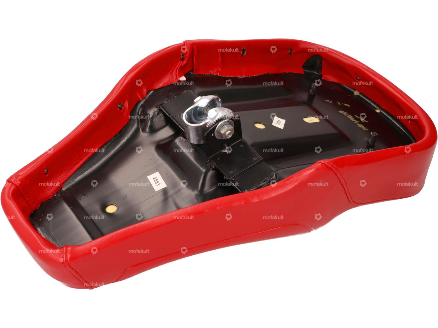 Giuliari saddle "Bellami" red NOS Carousel Image 2