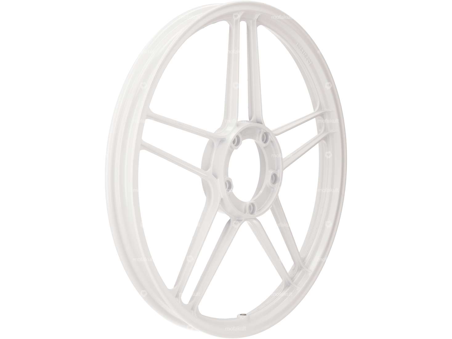 Wheel 17" cast white (5 double spokes) Grimeca replica | Puch Carousel Image 2