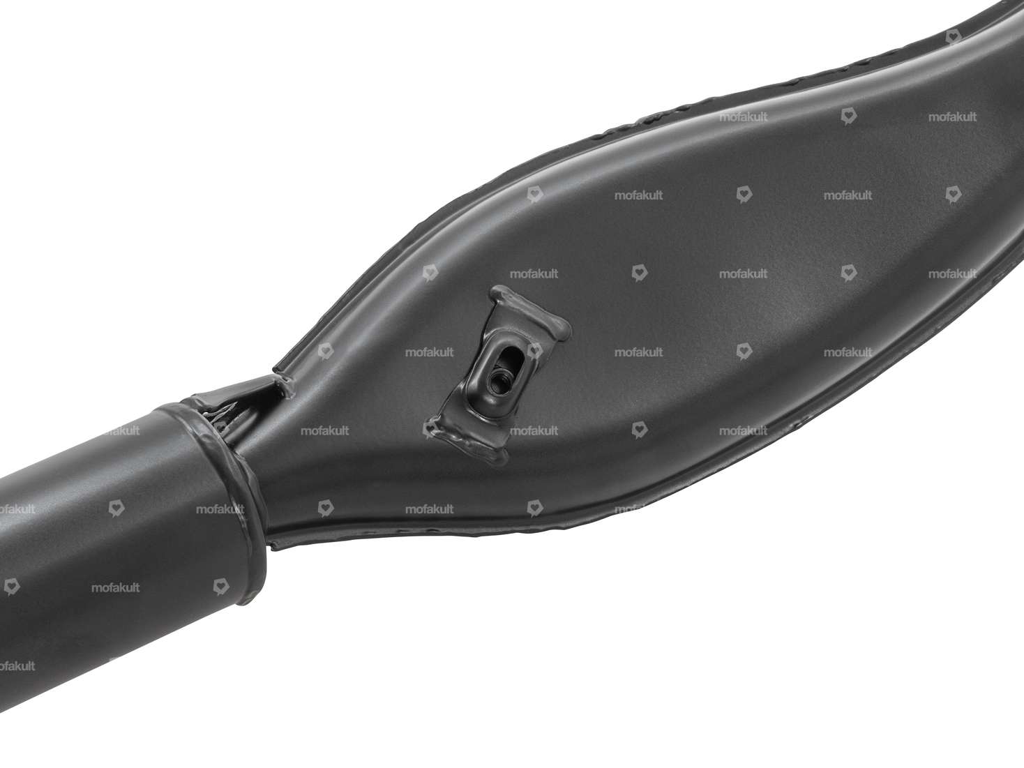 TECNO Auspuff «flat belly» schwarz | Puch Maxi Carousel Image 2