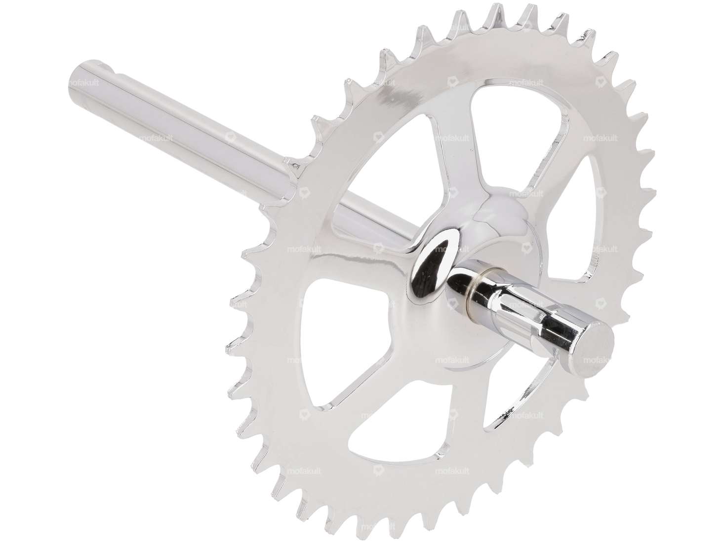 GPO Tretachse 37 Zähne Chrom | Puch X30 NG-2AH, Maxi Carousel Image 1