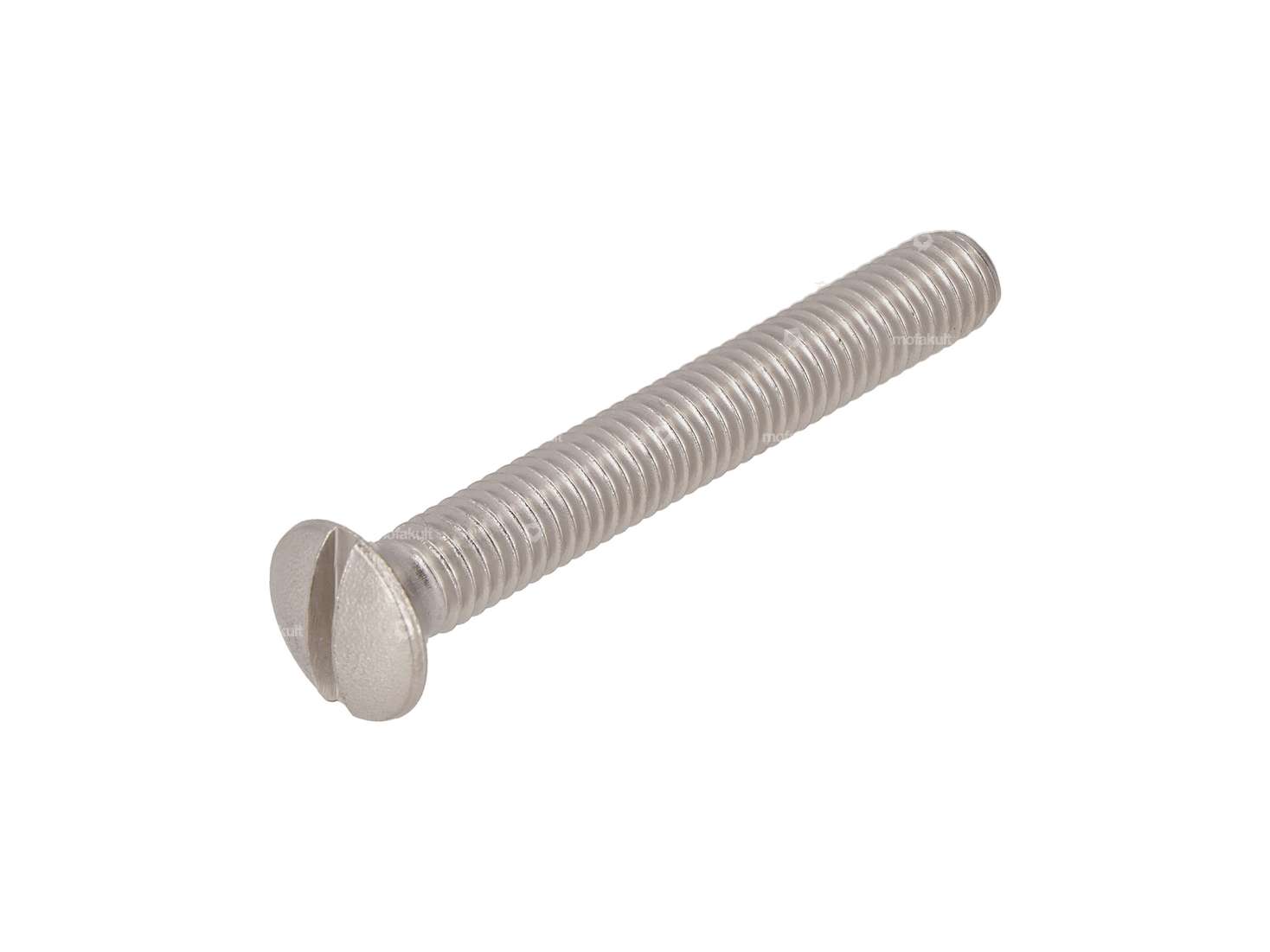Schraube M6x45 Linsensenkopf Schlitz Inox Carousel Image 1