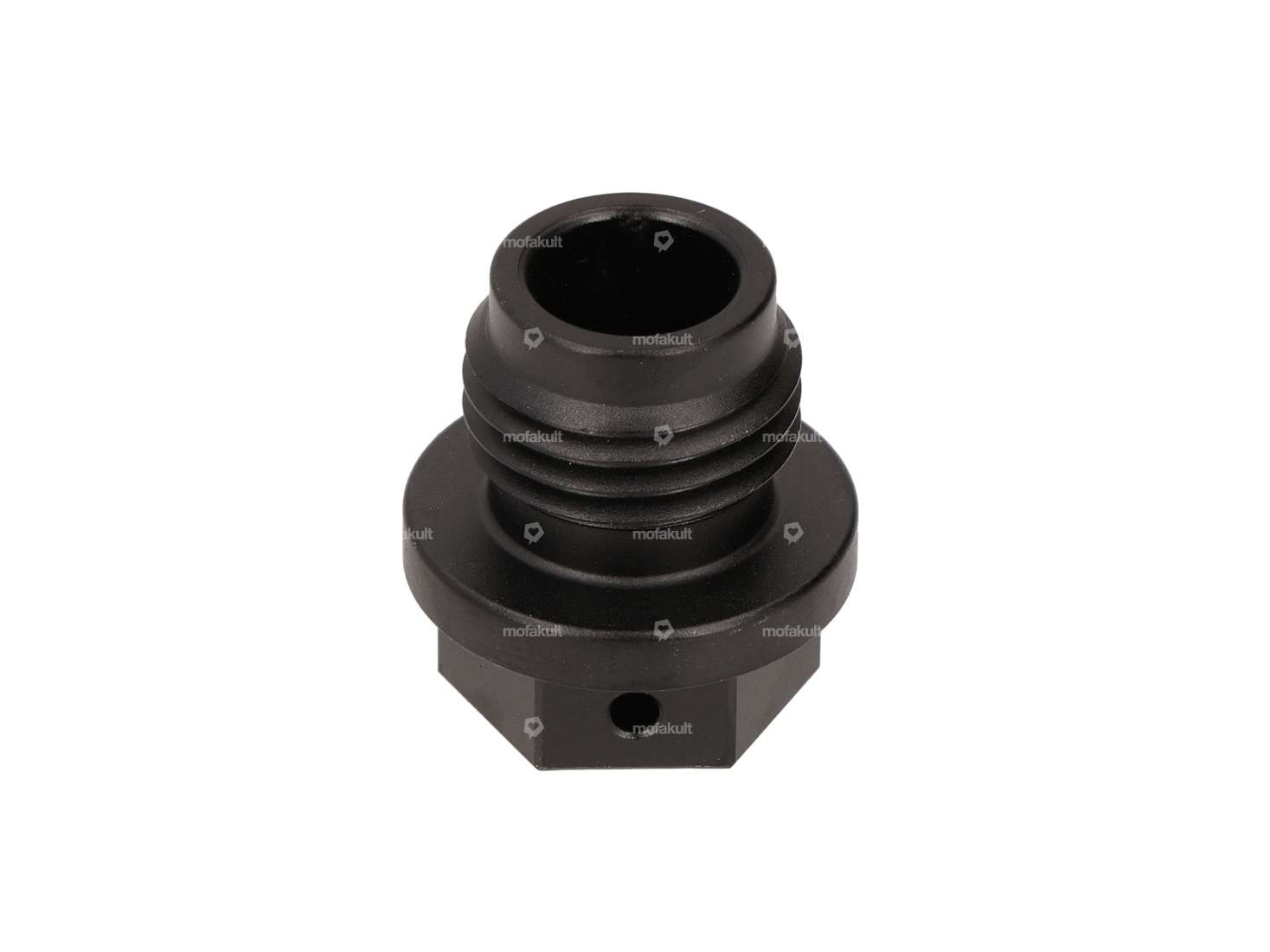 66HEROES Öleinfüllschraube Alu schwarz eloxiert | Zündapp Carousel Image 2