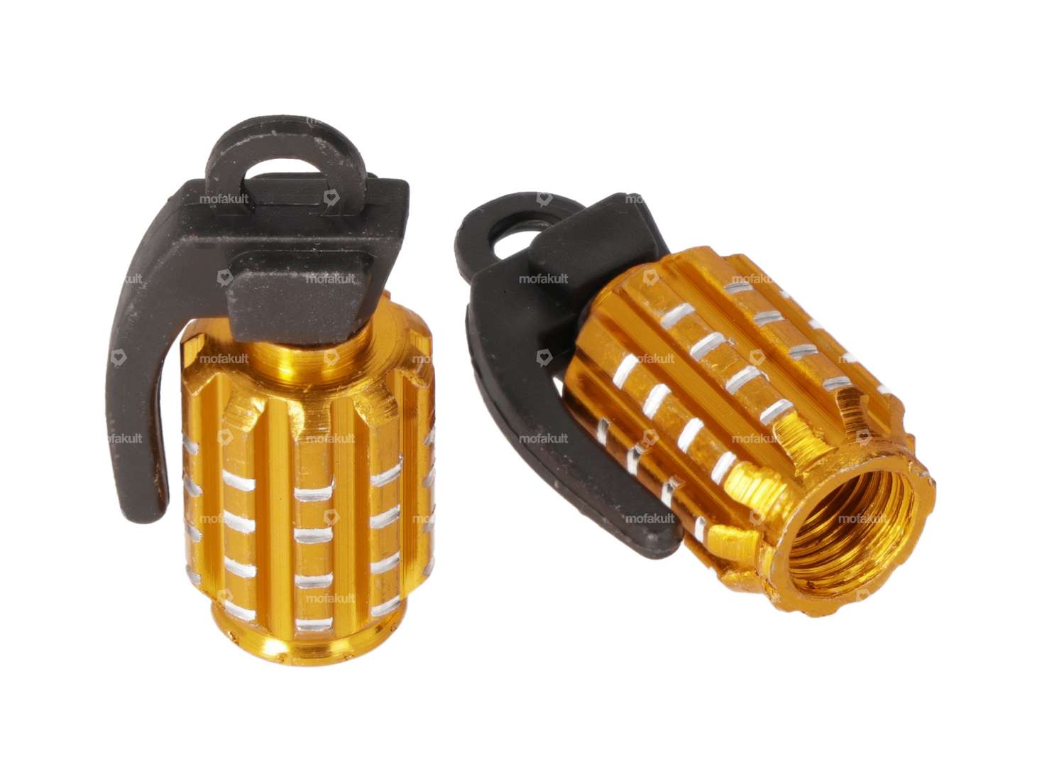 Bouchons de valve grenade or Carousel Image 1