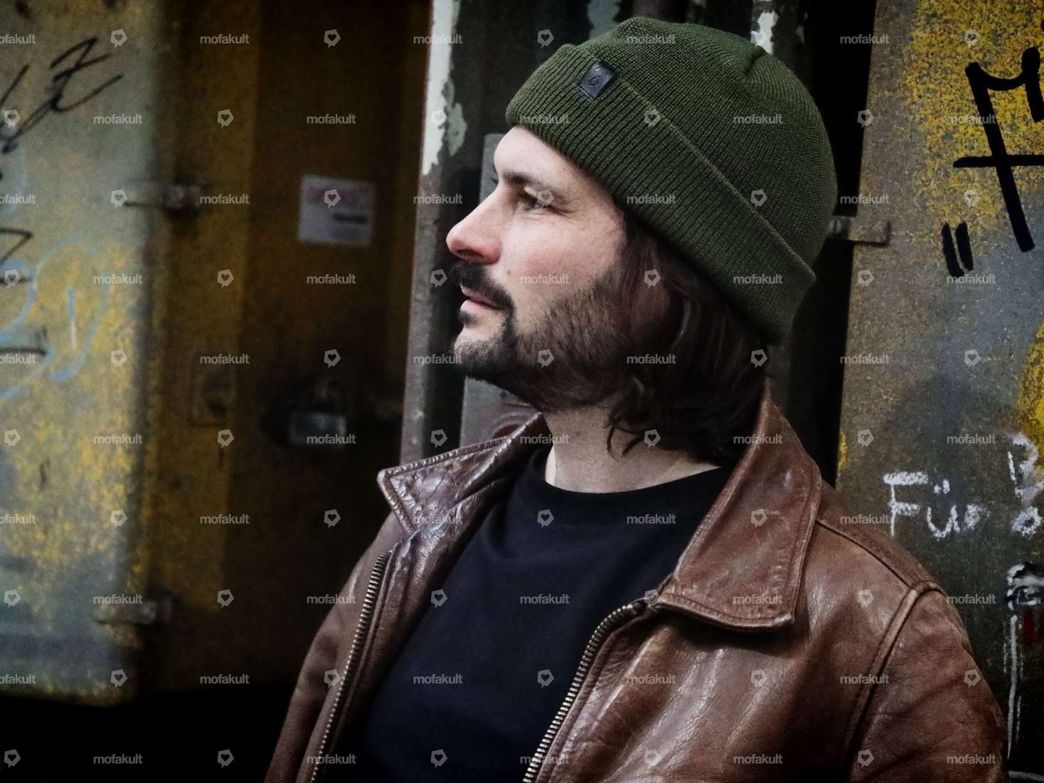 Siggnature Beanie / Wollmütze olive Carousel Image 2