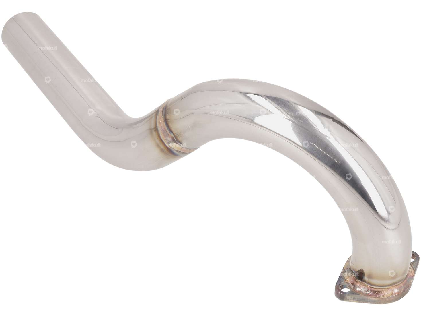 BAD ASS Collecteur d'échappement 32 mm chromé | Puch E50, Z50 Carousel Image 3