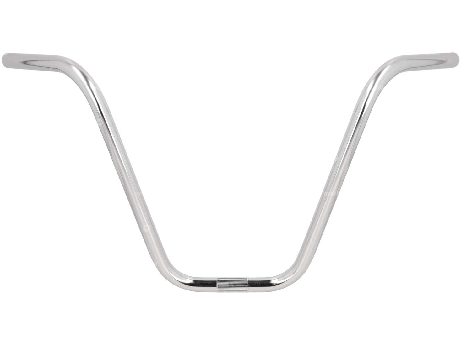 Handlebar fork plate 34 cm chopper chrome Carousel Image 1