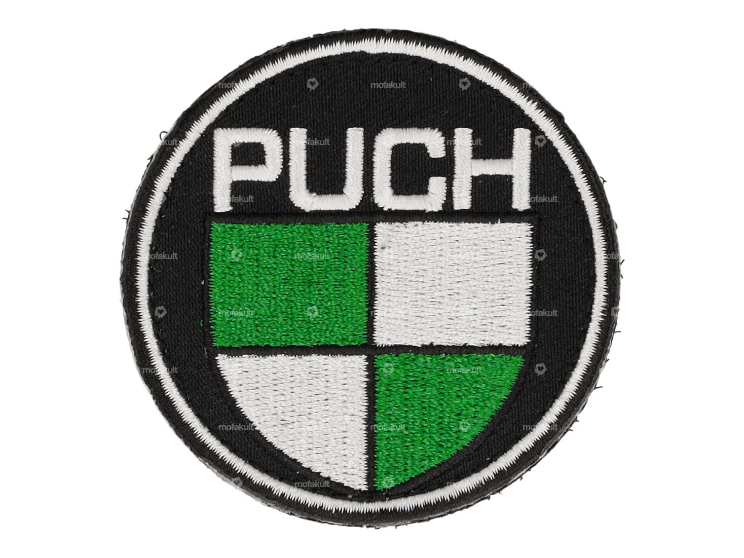 mk-Merch Klett-Patch «PUCH» rund Carousel Image 1