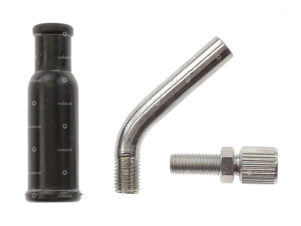 Dell'Orto 50° Kit de coudes de carburateur M6x0.75 Carousel Image 1