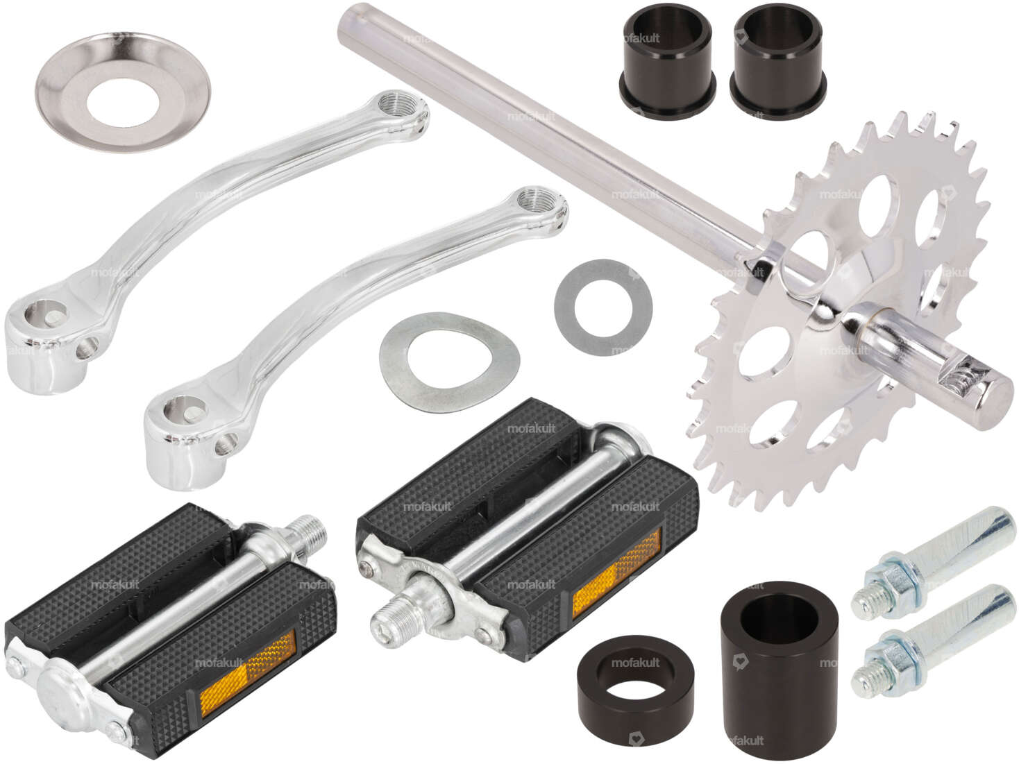 GPO pedal set | Puch Supermaxi LG1 / LG2 Carousel Image 1