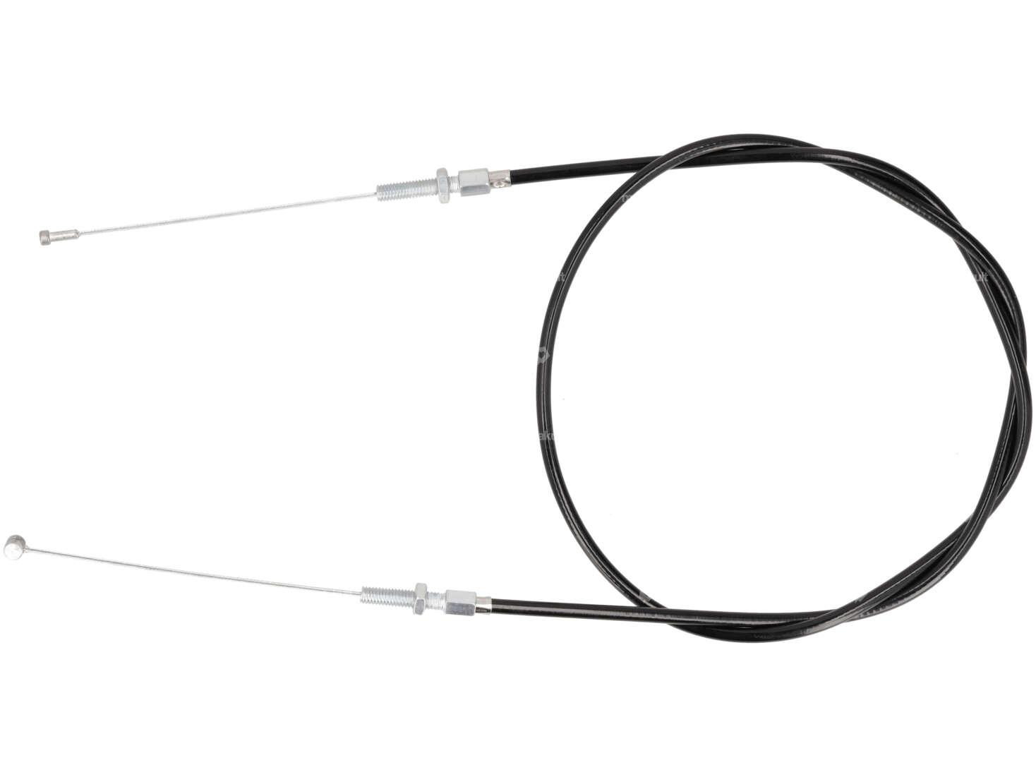 Schaltseilzug mit Hülle 2- Gang schwarz | Hercules Prima 3, 5 Carousel Image 1