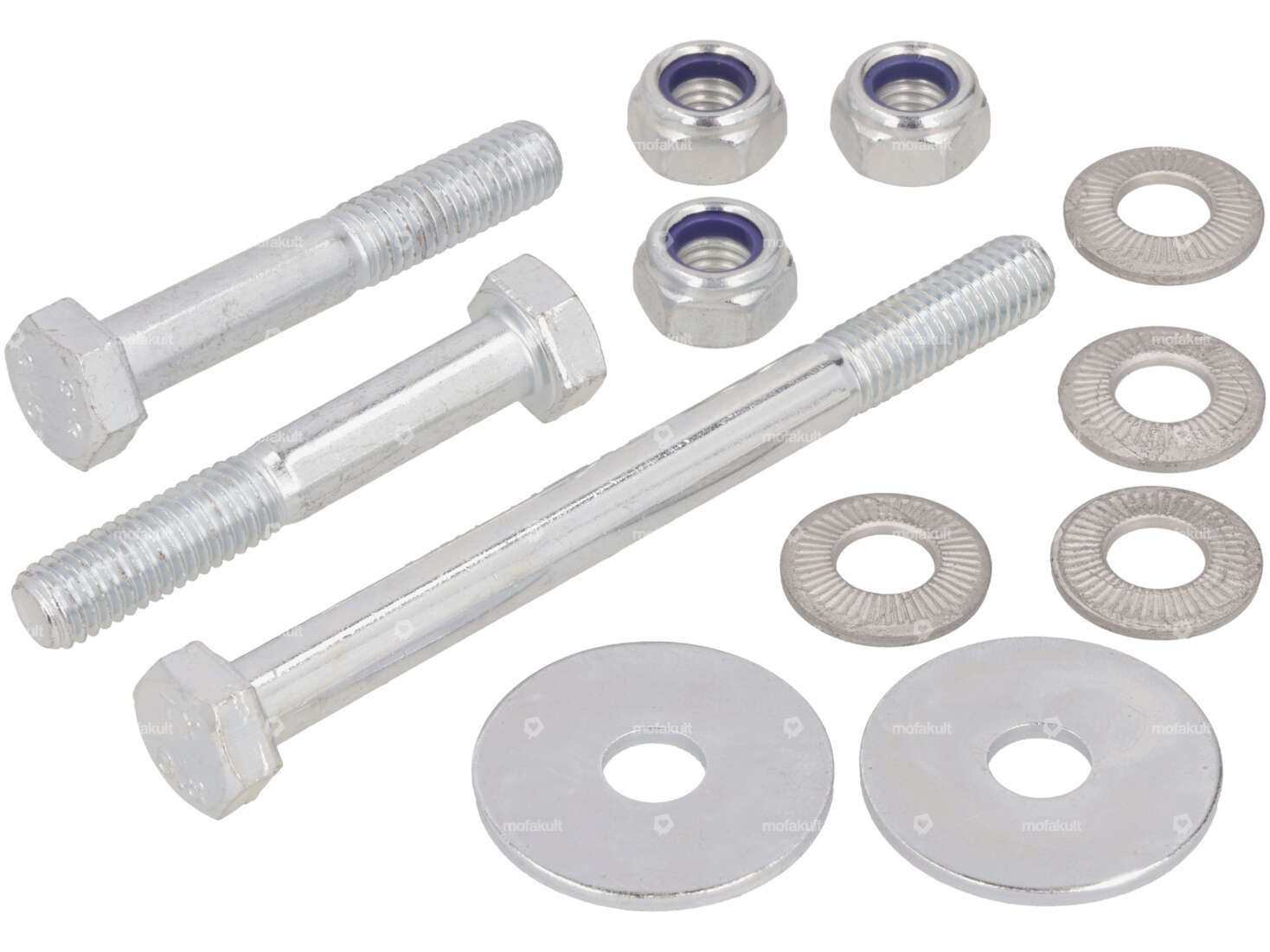 swiing® revival Kit de vis pour suspension de moteur galvanisé | Pony Cross 521 Carousel Image 1