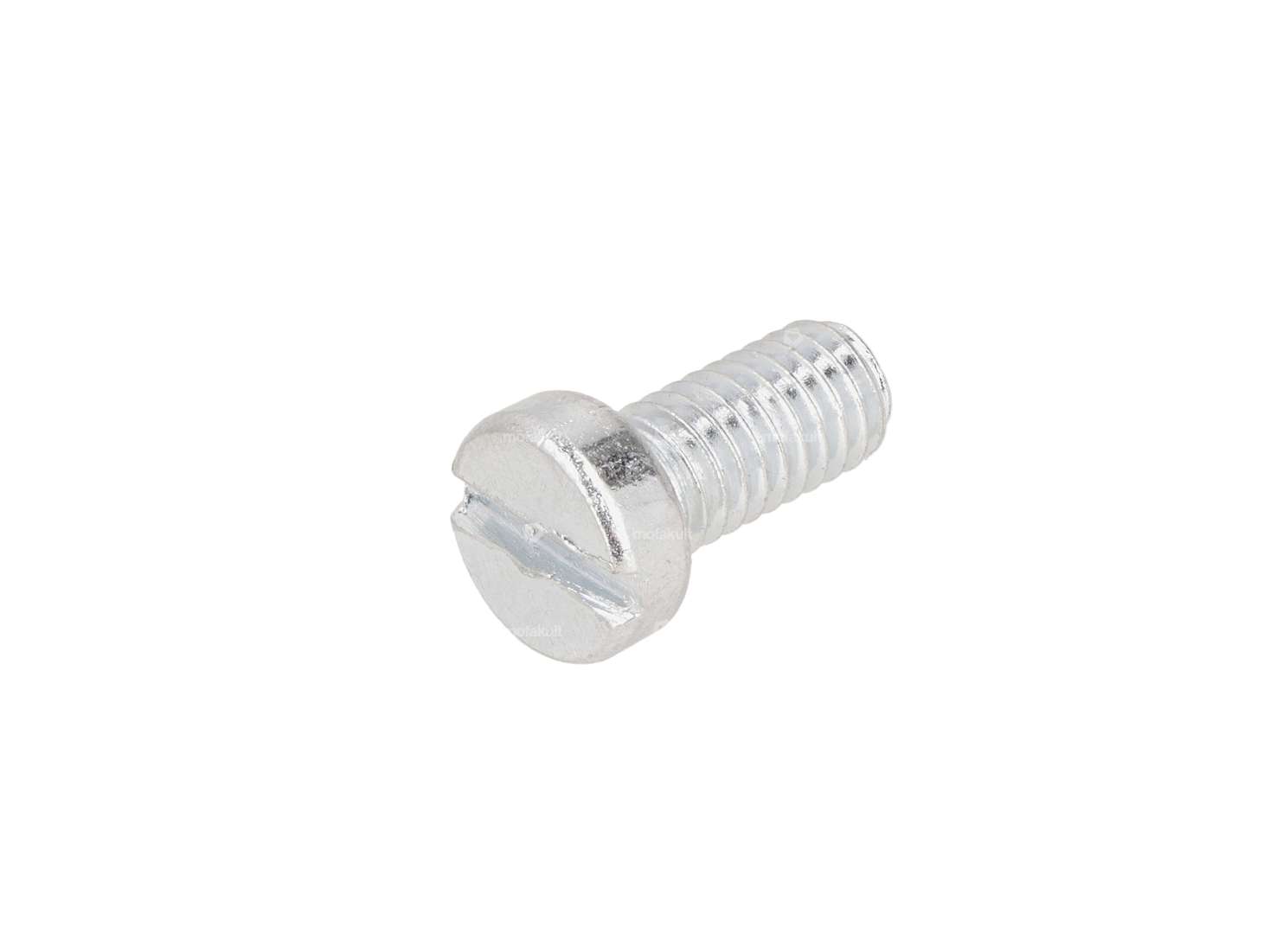Vis M6x12 tête cylindrique fendue zinguée Carousel Image 1