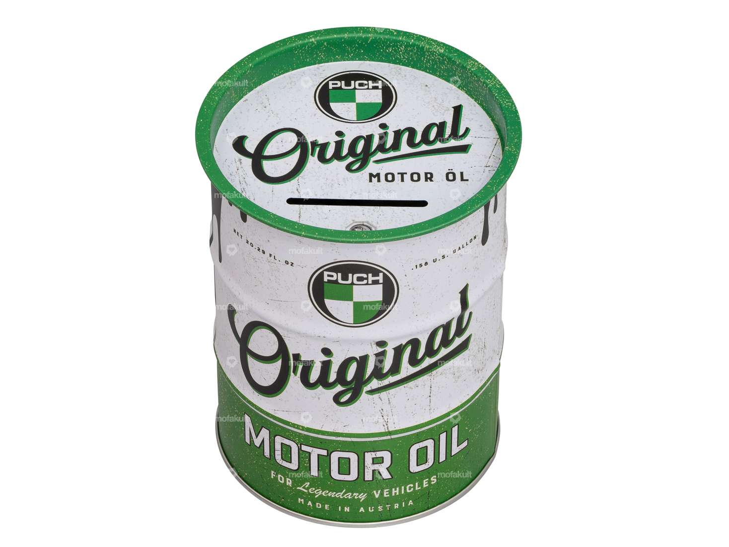 Tirelire "Puch" baril de pétrole Carousel Image 1