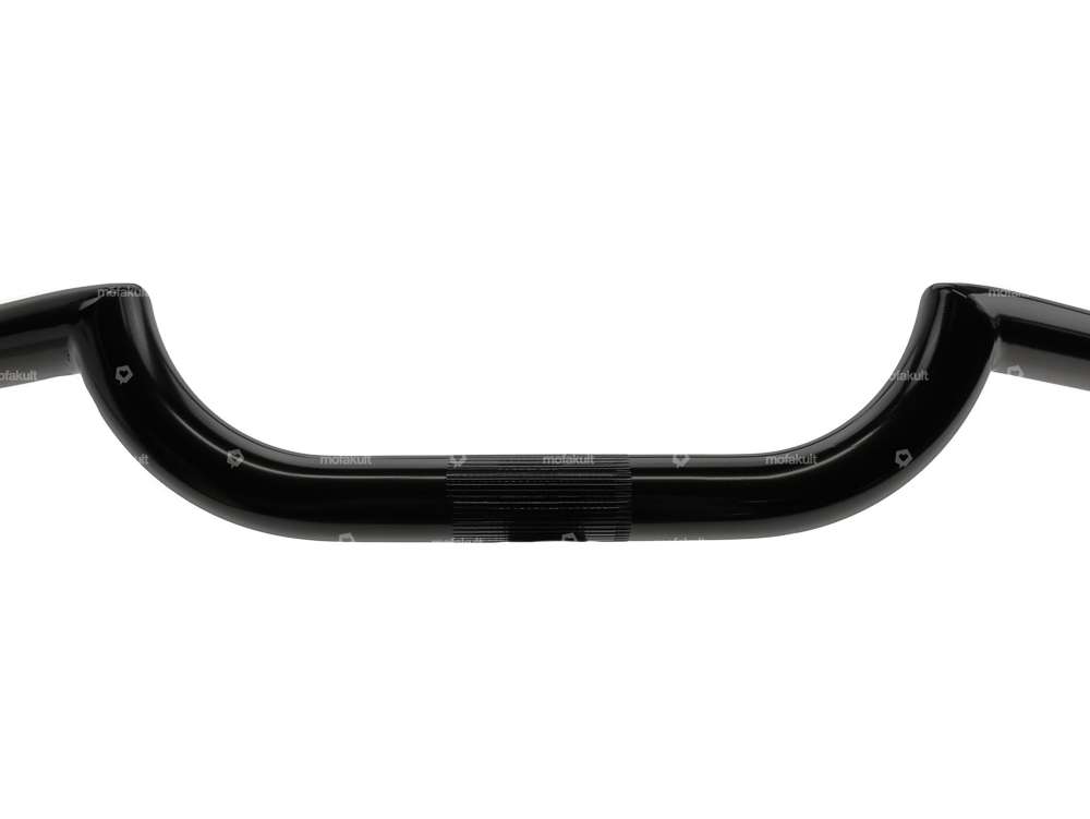 Guidon plaque de fourche 7cm Racing noir Carousel Image 3