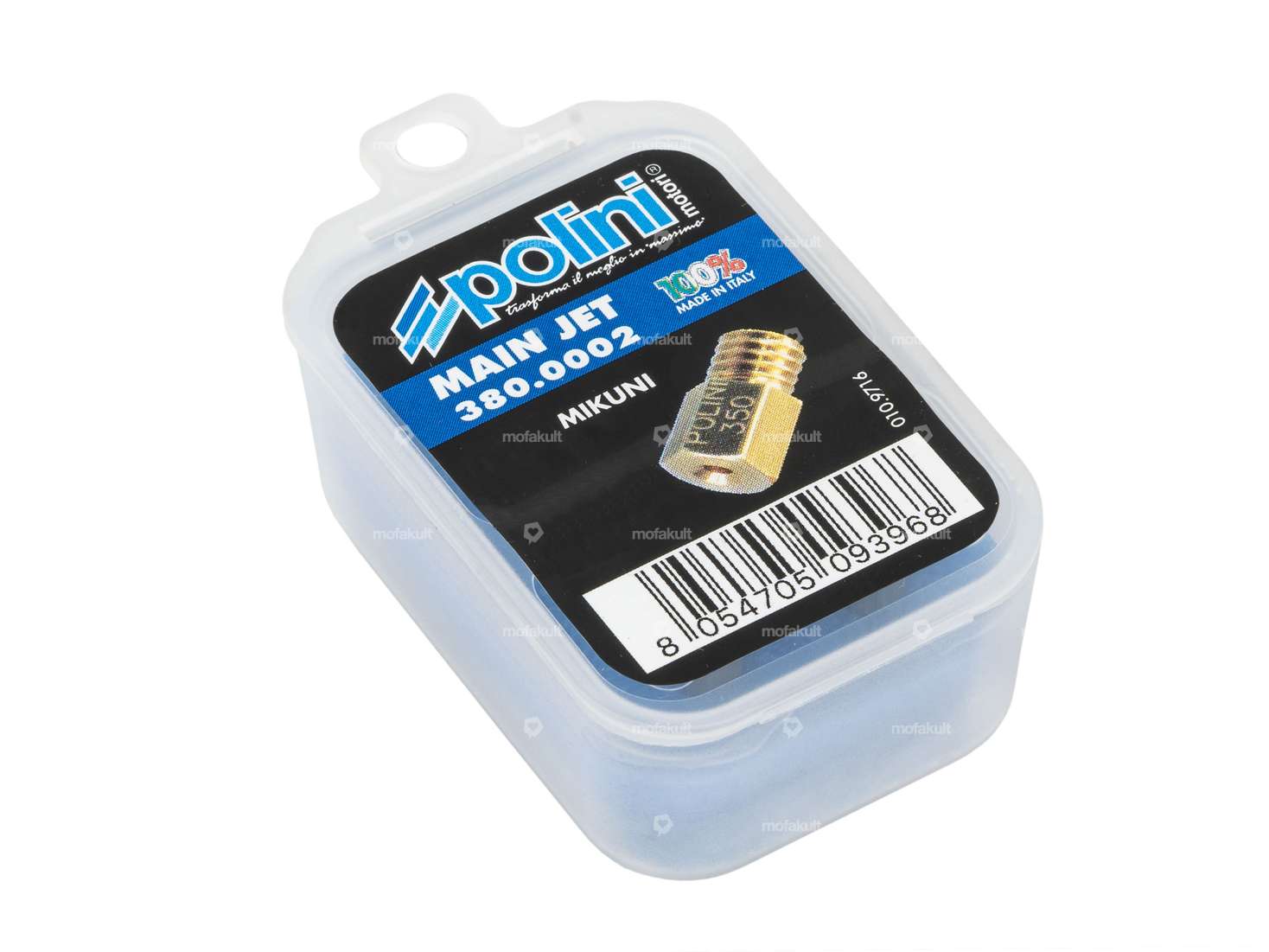 Polini set de gicleurs principaux (130 - 175) version courte CP, Keihin, Koso, PWK Carousel Image 3