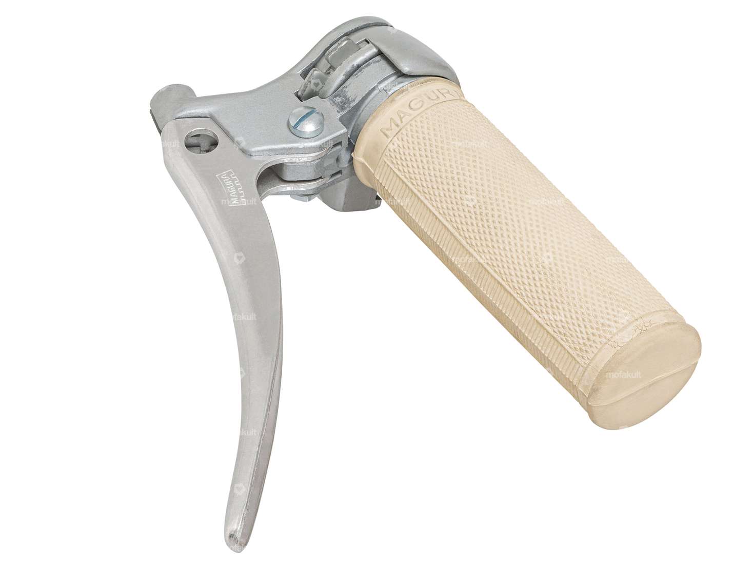 Magura shift lever 2-speed beige / silver NOS Carousel Image 3