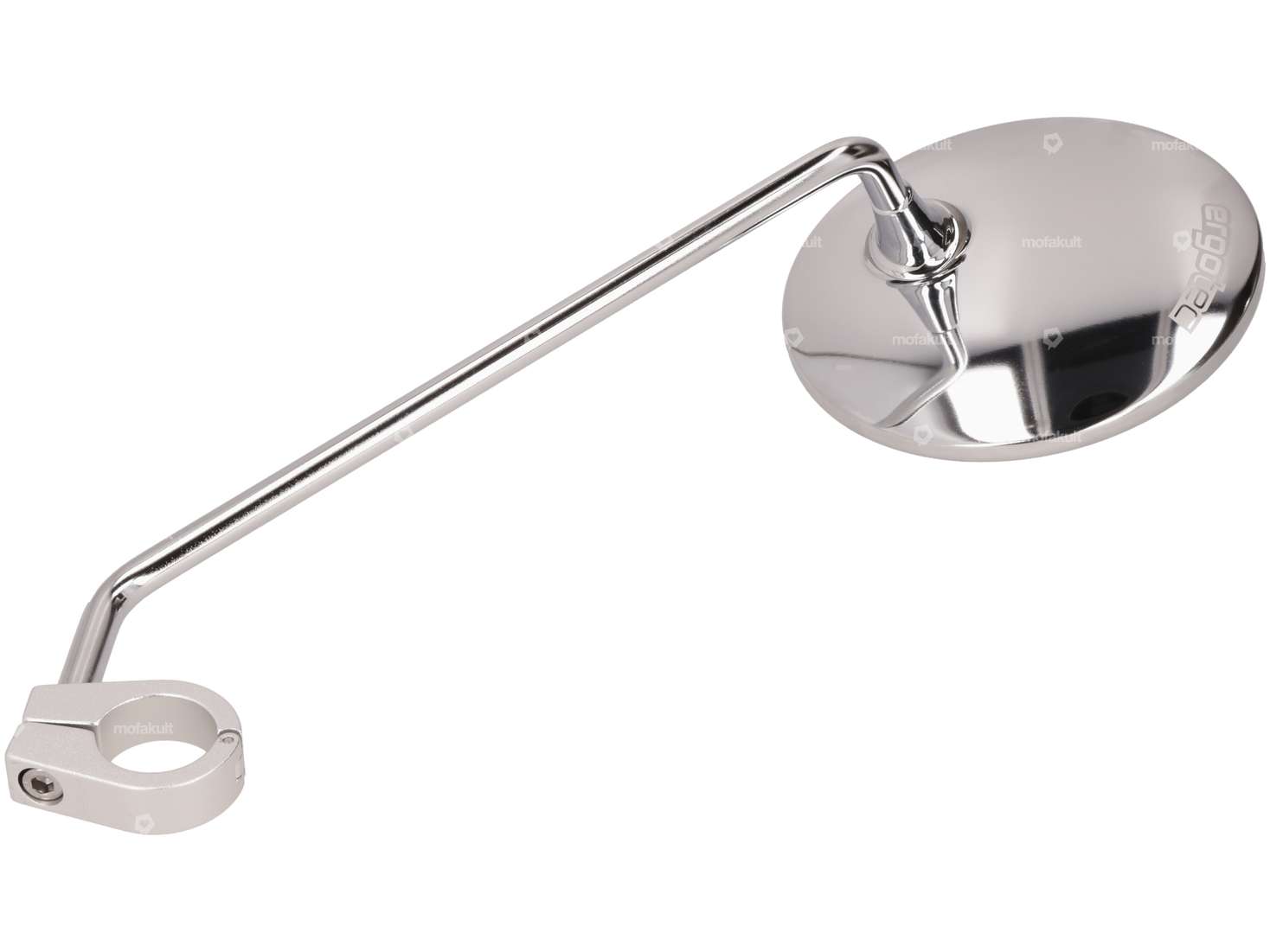 ergotec Rétroviseur M-66L rond Ø 95 mm gauche Chrome Carousel Image 3