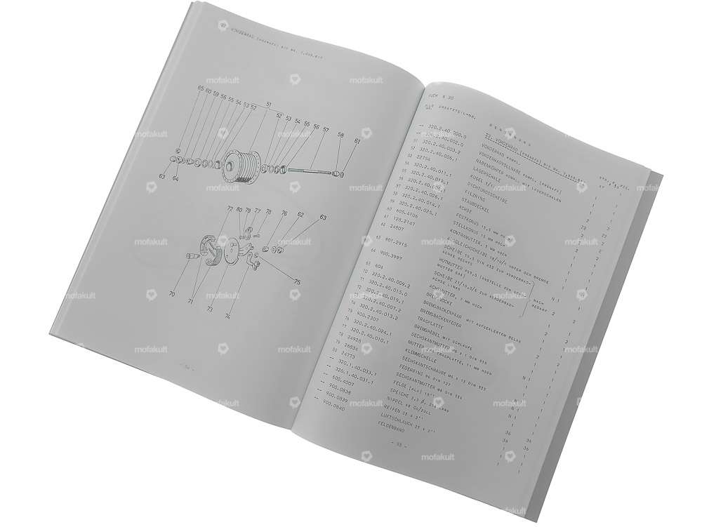 Ersatzteilkatalog | Puch X30 ST, L, LA Velux (CH) Carousel Image 4