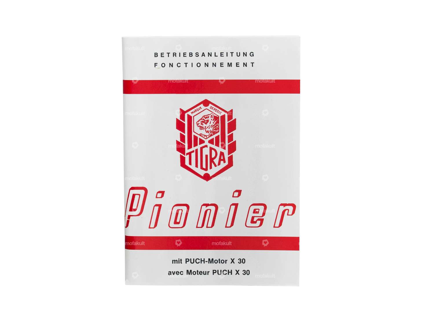 Operating instructions | Tigra Pionier with X30 motor (Velux) Carousel Image 1