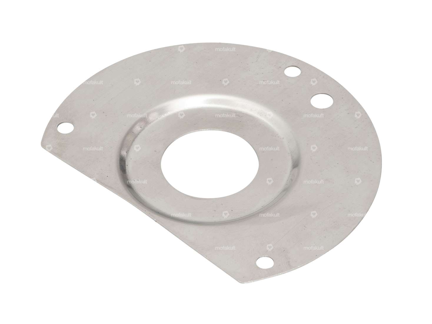 MBR Tôle de maintien de la bague d'étanchéité de l'arbre côté allumage "Racing" Inox Carousel Image 2