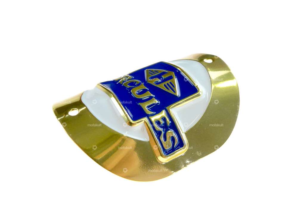 «Hercules» Markenschild am Steuerrohr (gebogen) Carousel Image 2