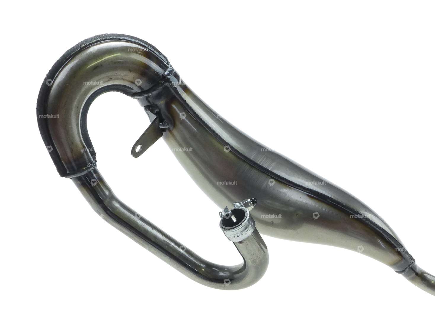 Polini exhaust Top One with aluminum silencer | Piaggio Ciao Carousel Image 3