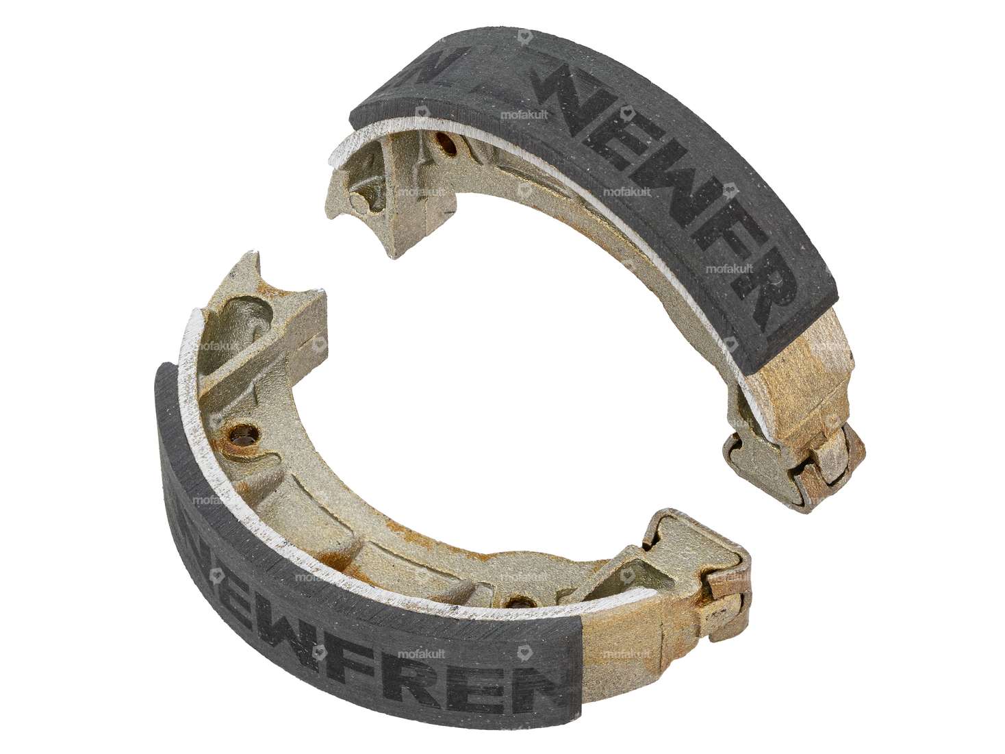 NewFren brake shoes Ø 105 x 20 cast wheel front | Piaggio Ciao, SI, Bravo Carousel Image 2