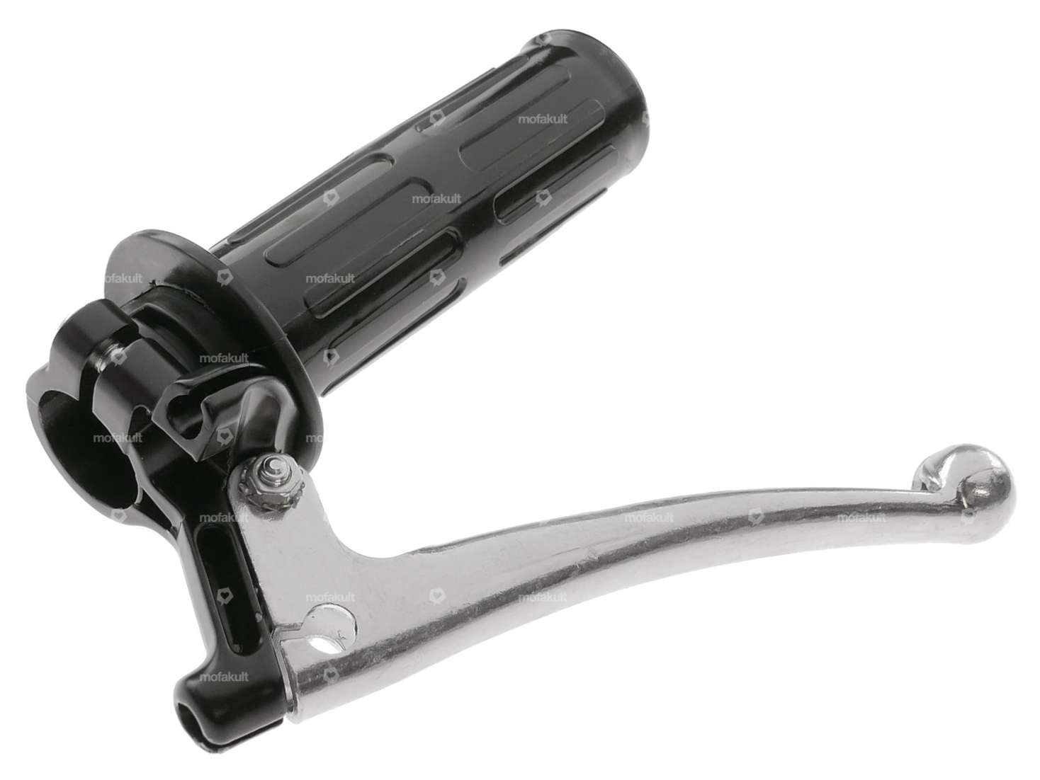 Poignée de gaz Oldschool noire Carousel Image 3