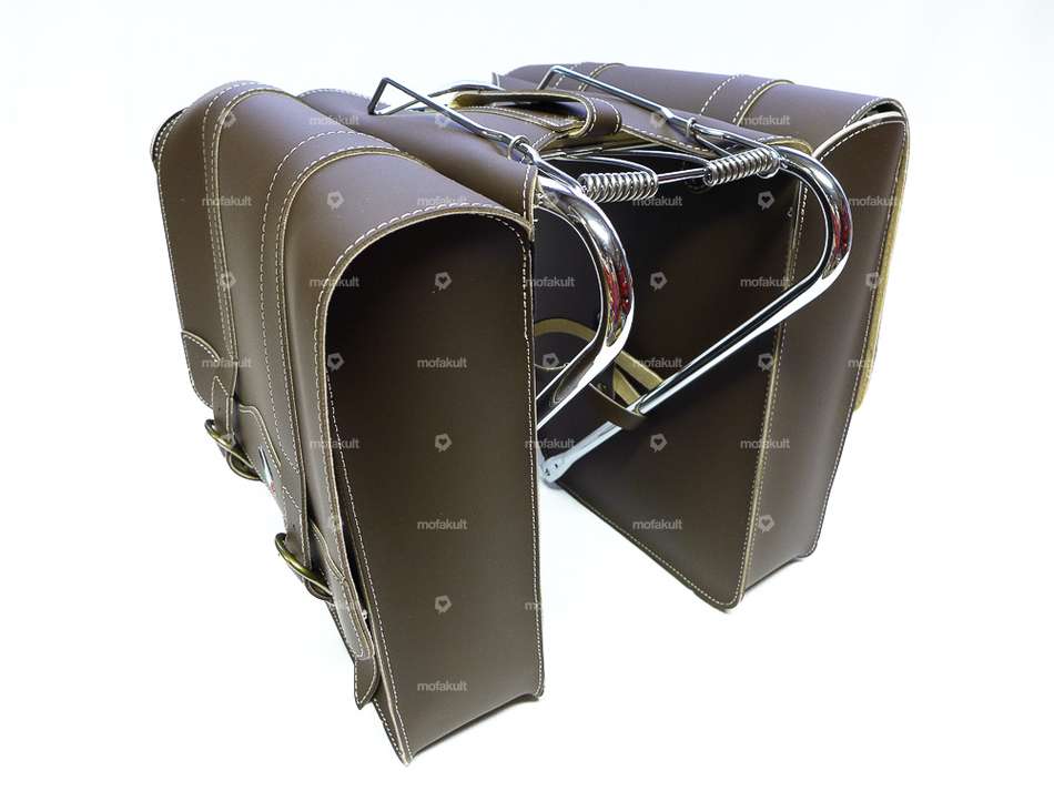 Sac à bagages Classic crème / cognac Carousel Image 2