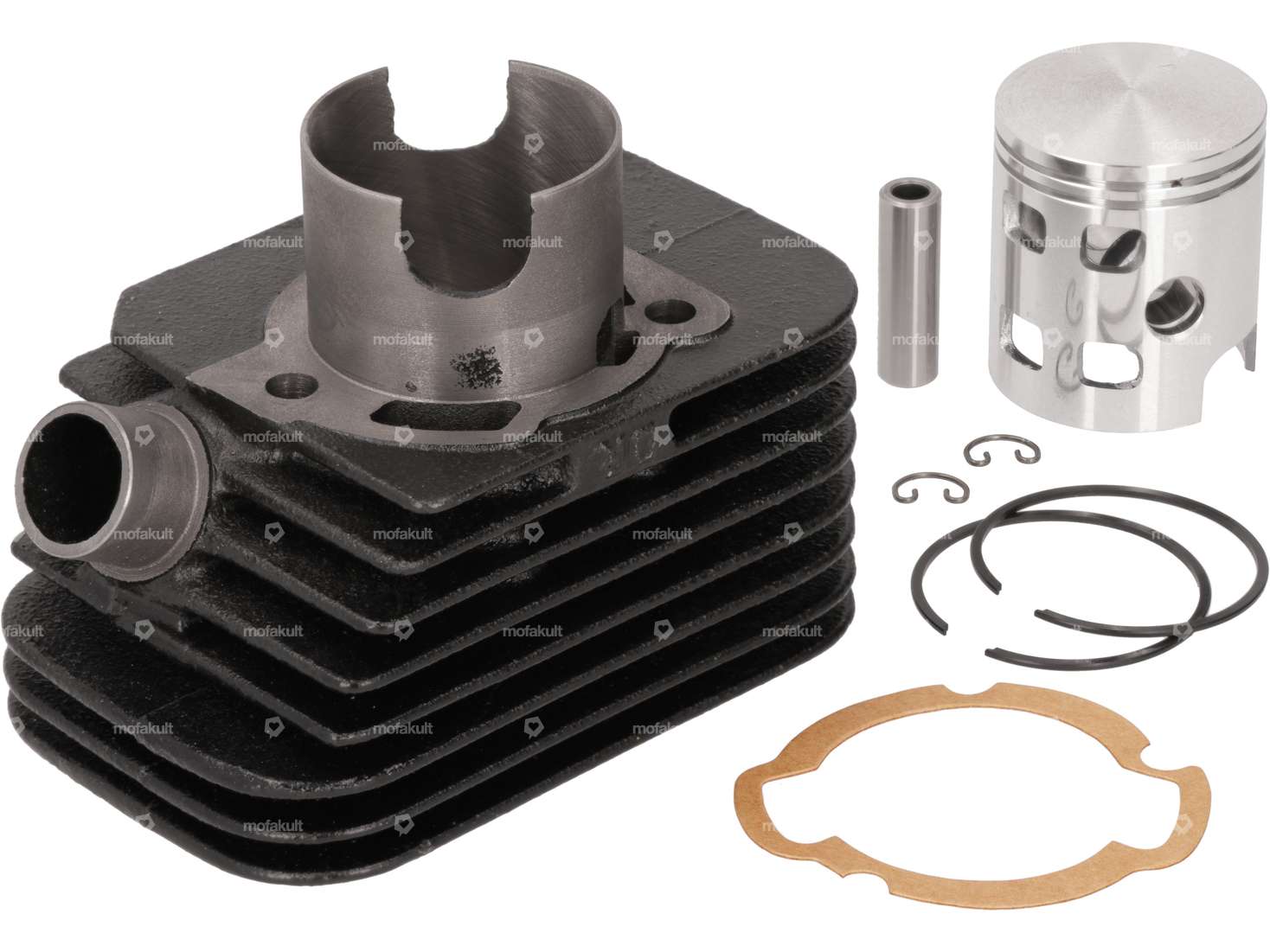 Athena 43 mm cylinder kit without head 10 mm KoBo | Piaggio Ciao, SI, Bravo, Boxer Carousel Image 1