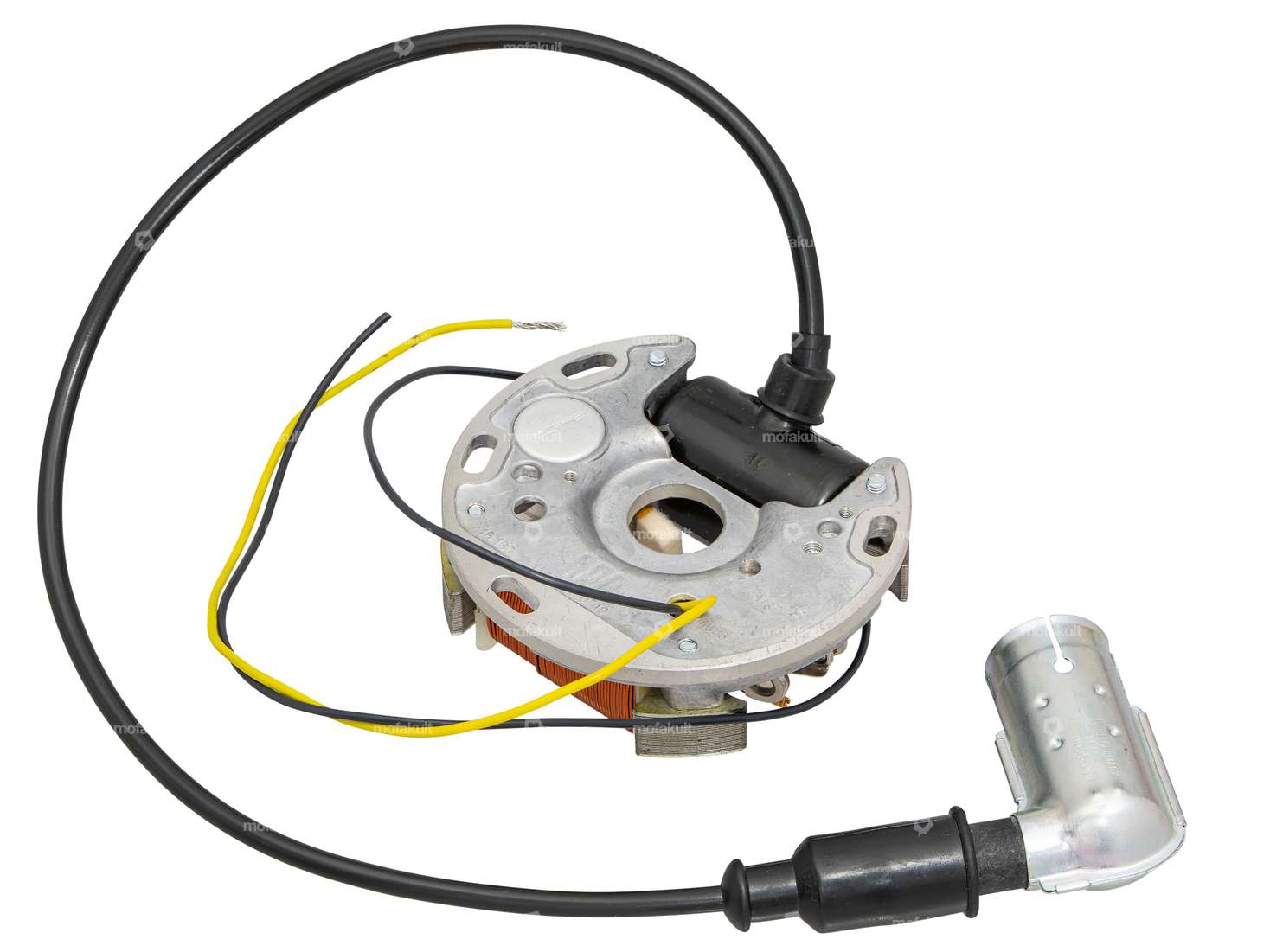 swiing® revival ignition plate 90 mm with DUCATI components Carousel Image 2