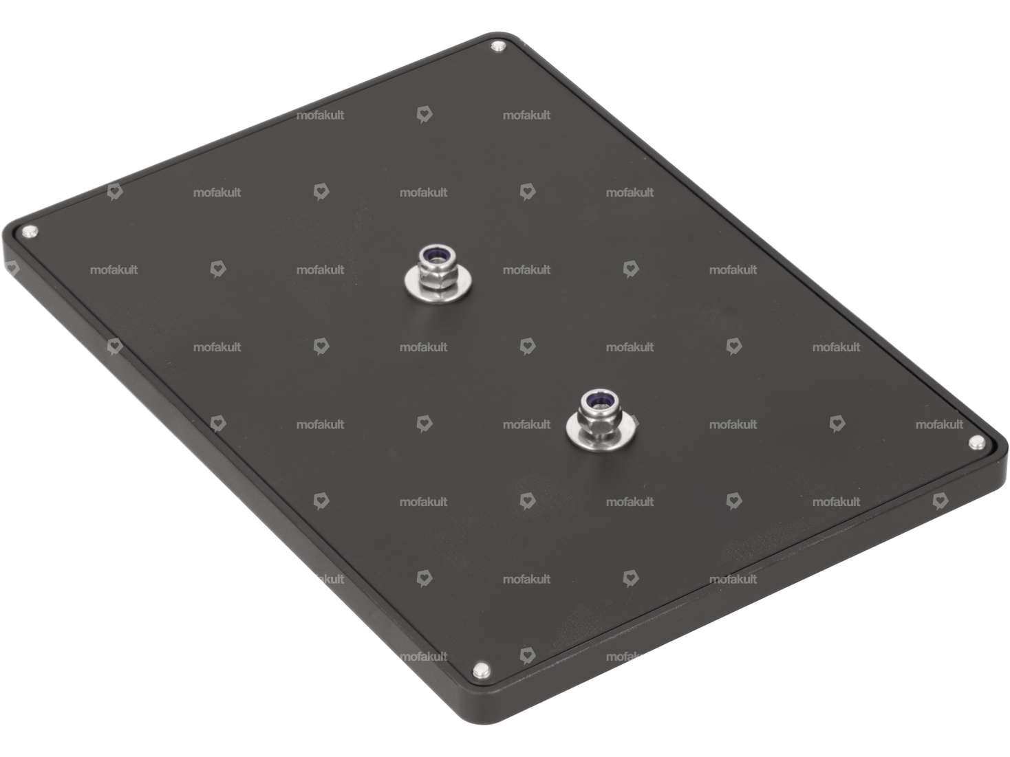 66HEROES Nummernrahmen Custom Alu schwarz (CH-Version) Carousel Image 2