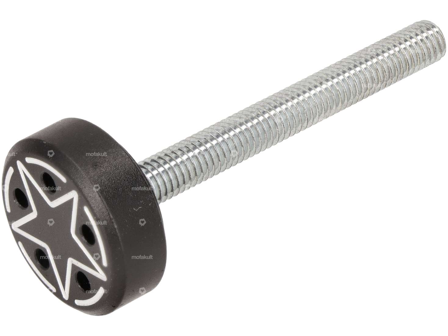 66HEROES Vis protection latérale 45 mm Alu noir Star Carousel Image 1