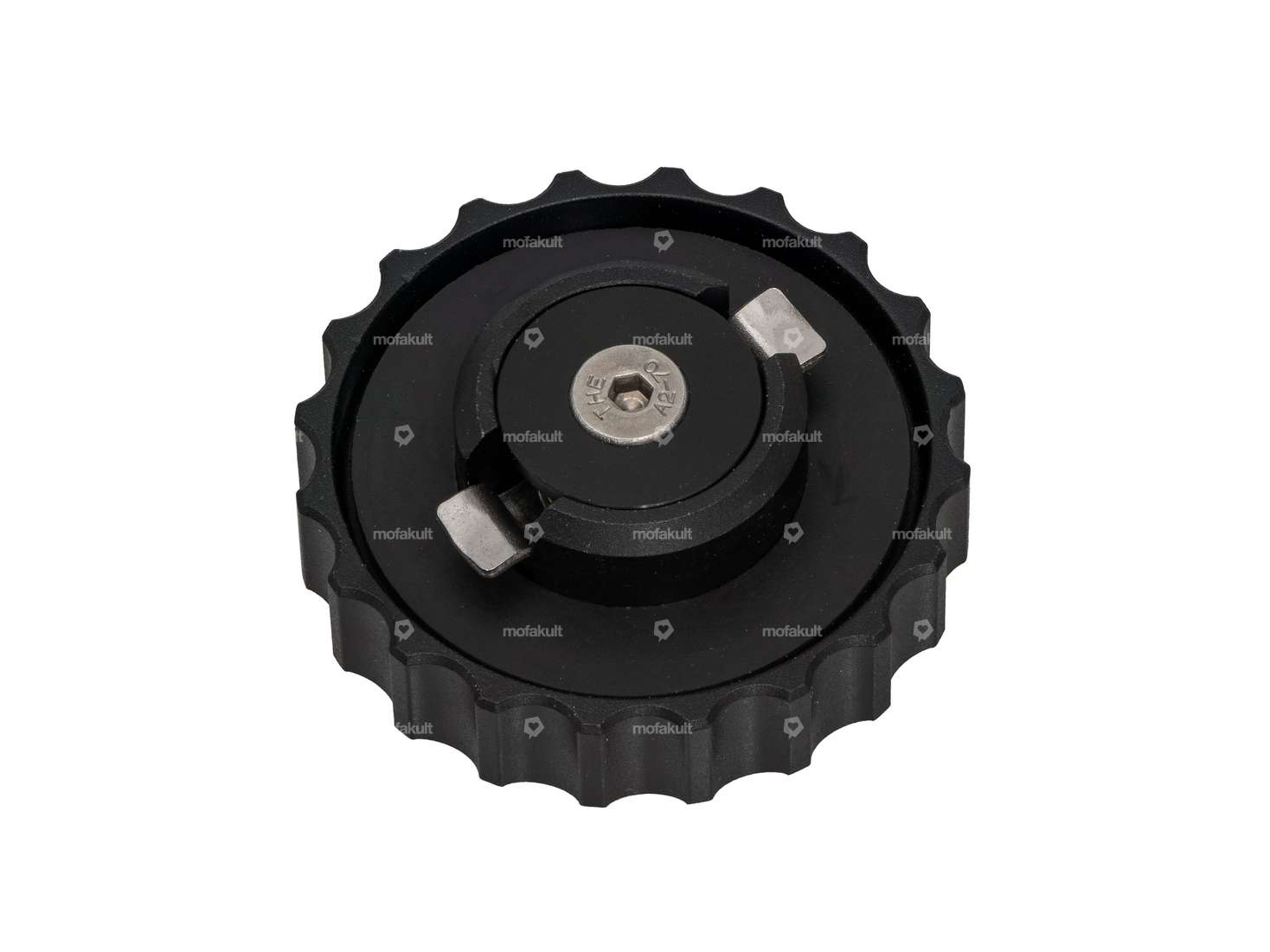 66HEROES Bouchon de réservoir à baïonnette 30 mm noir Carousel Image 2