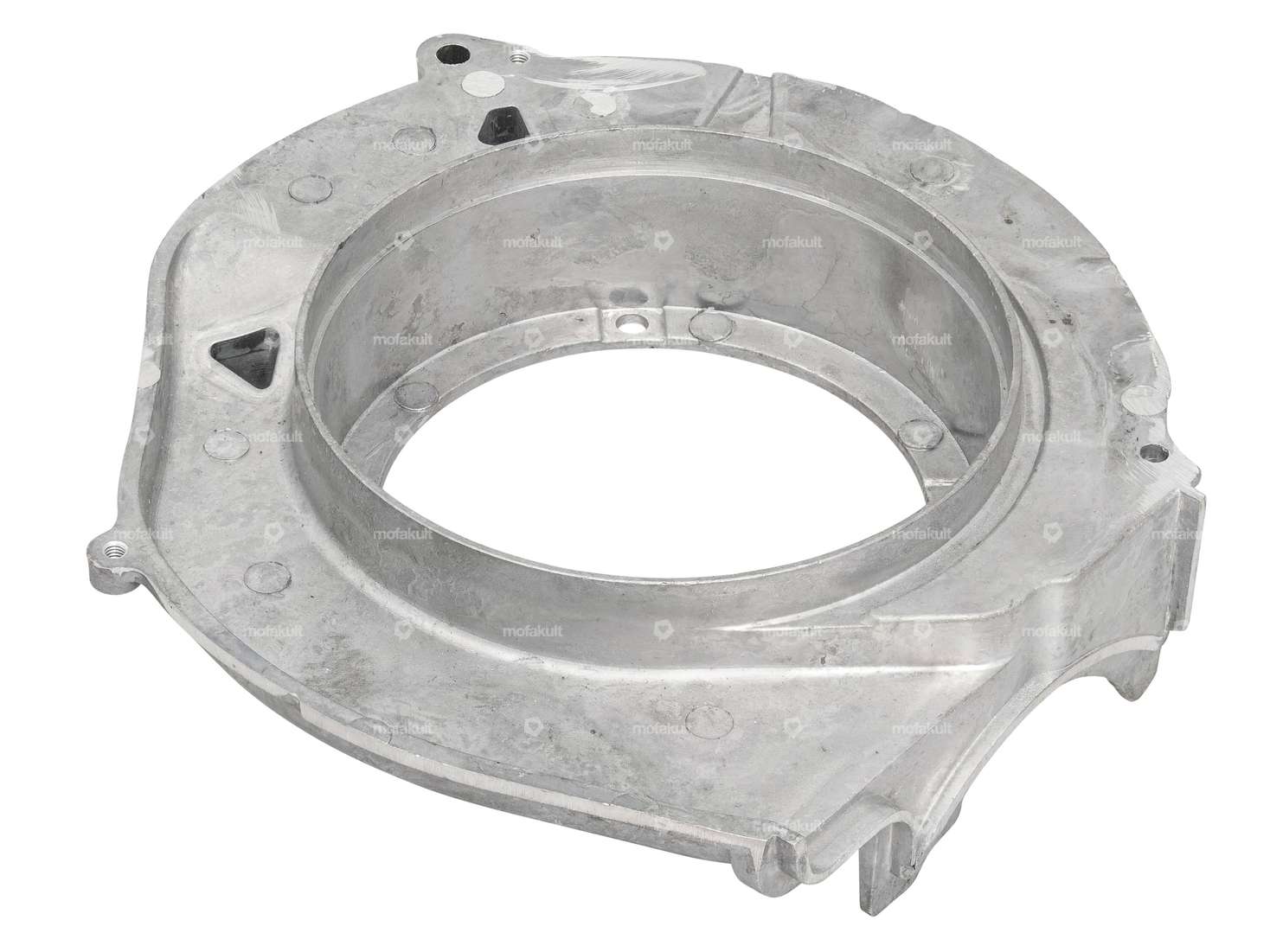 Couvercle de ventilateur intérieur alu brillant | Puch MS, VS, DS, MV, VZ Carousel Image 2