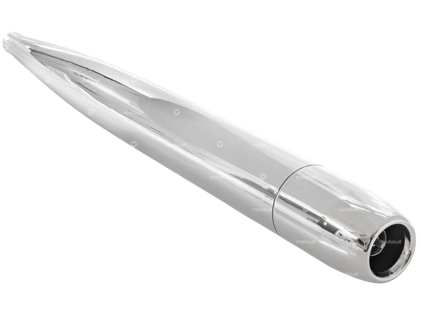 swiing® ingenious Zigarre Ø 28 / 70 mm Chrom (Reso-Auspuff) getarnt | Sachs Carousel Image 2