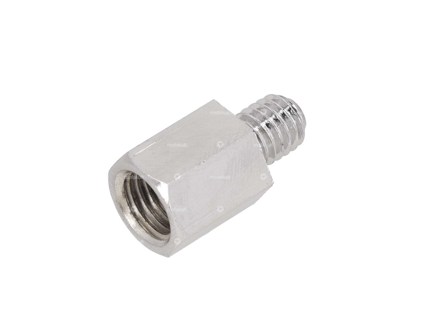 Adaptateur de support de rétroviseur M10 - M8 Chrome Carousel Image 1