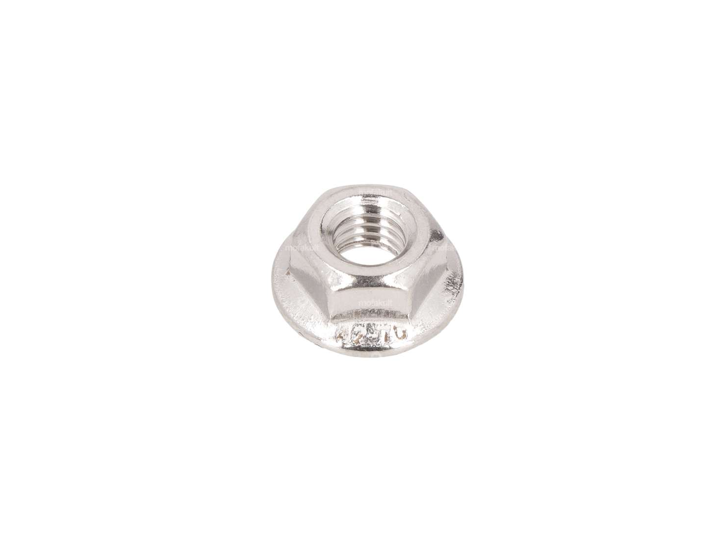 Flanschmutter M6 Inox Carousel Image 1