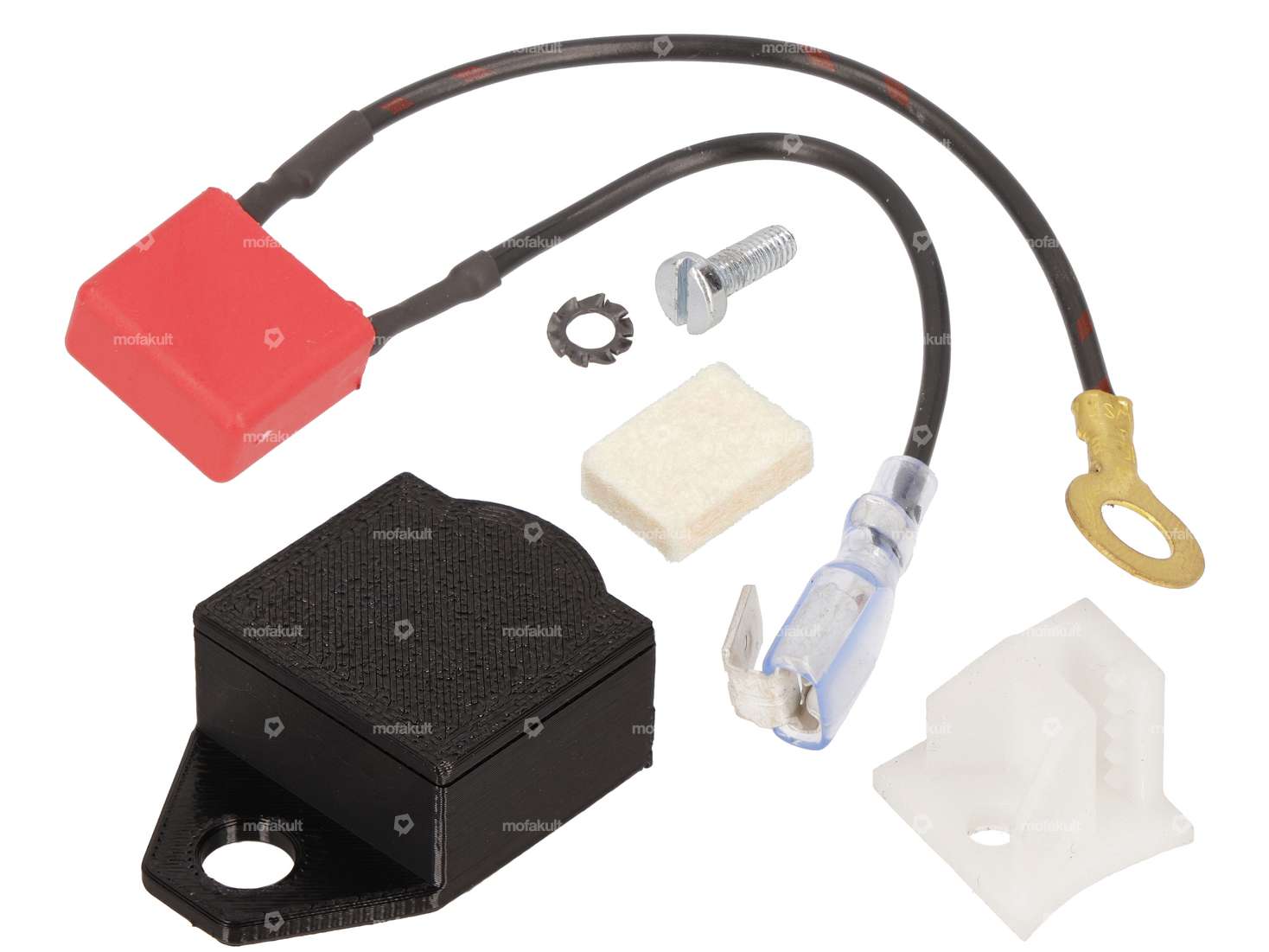 Condensateur d'allumage extérieur | Piaggio Ciao, SI, Bravo, Boxer Carousel Image 1