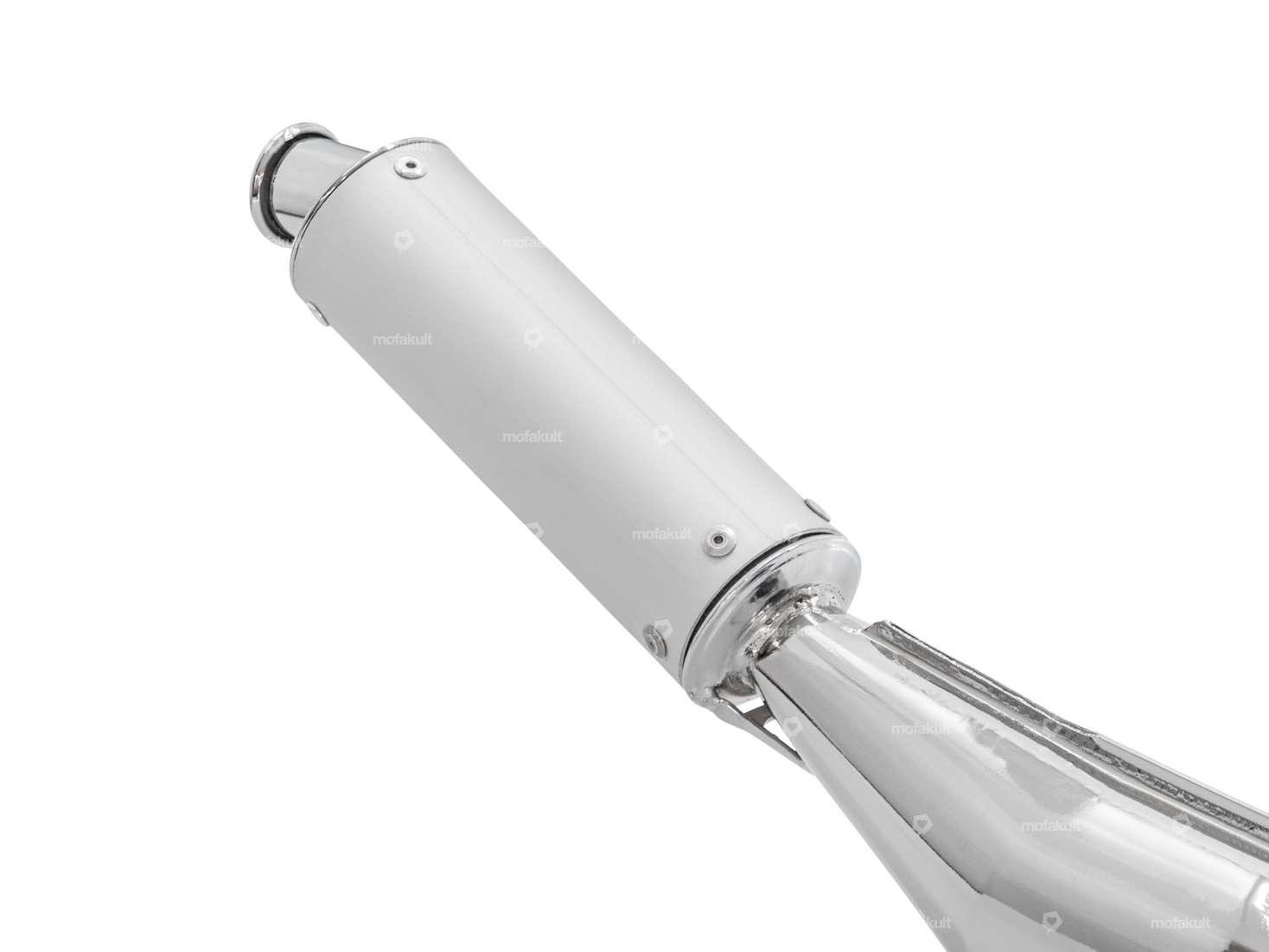 Auspuff Bullet Chrom / Alu | Tomos A3 Carousel Image 2