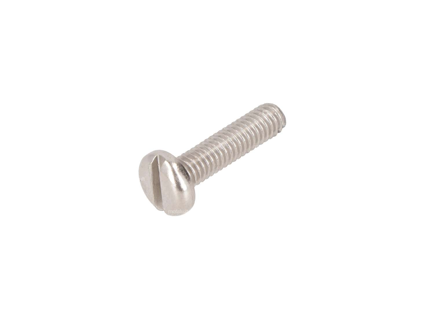 M4x16 Flat-Head Slotted Stainless Steel Screw Carousel Image 1