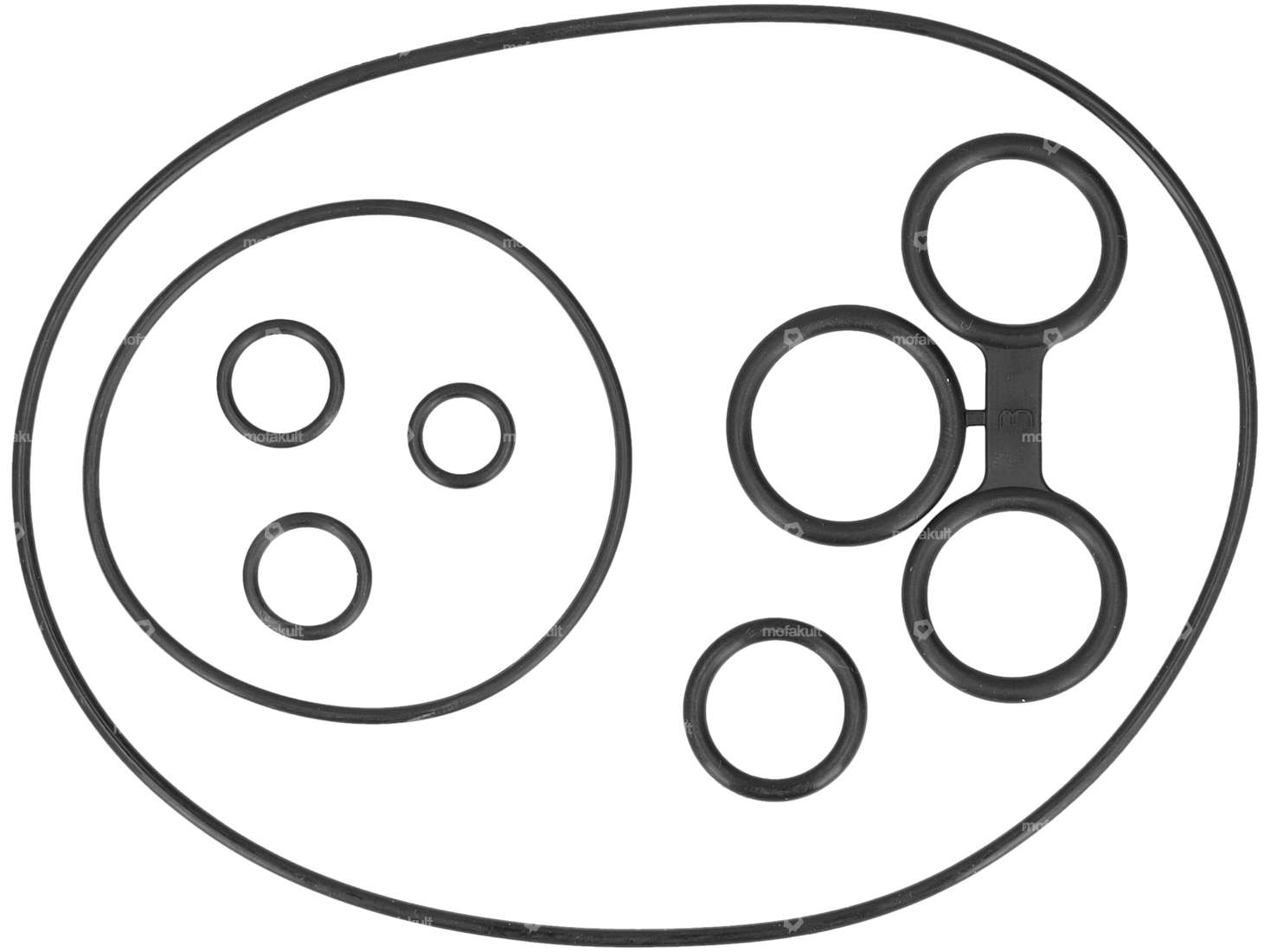 Kit de joints toriques moteur | Vespa Largeframe Carousel Image 1