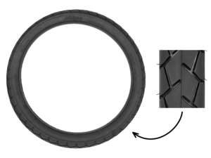 Pneu Mitas 2.25 x 17" MC11 Semi-Slick Pneu Mitas 2.25 x 17" MC11 Semi-Slick