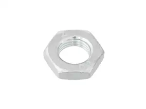 Écrou M12x1.25 filet fin zingué bas Écrou M12x1.25 filet fin zingué bas