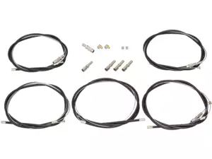 Cable set incl. adjusting screws black | Sachs 50/2, 503 2AL/2BL (manual) Cable set incl. adjusting screws black | Sachs 50/2, 503 2AL/2BL (manual)