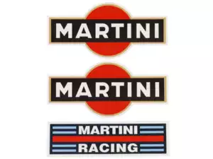 Kit de colle "Martini Racing" 3 pcs. Kit de colle "Martini Racing" 3 pcs.