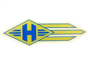 Wasserabziehbild «H» gold/ blau | Hercules Wasserabziehbild «H» gold/ blau | Hercules
