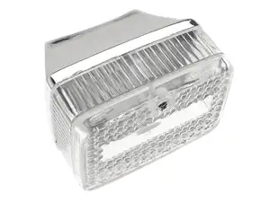 Feu arrière chromé - blanc Feu arrière chromé - blanc