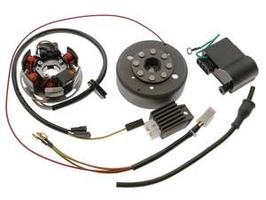 Kokusan Racing Ignition 6V with Light, Counterclockwise Rotation Kokusan Racing Ignition 6V with Light, Counterclockwise Rotation